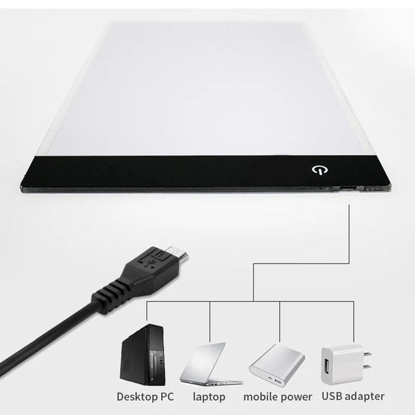 Planet Gates 3 Level Dimmable Led Drawing Copy Pad Board Educational Toy For Children Baby A4 Creativity Electronic Painting Drawing Board A5