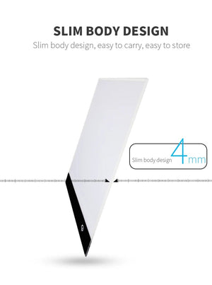 Planet Gates 3 Level Dimmable Led Drawing Copy Pad Board Educational Toy For Children Baby A4 Creativity Electronic Painting Drawing Board A5