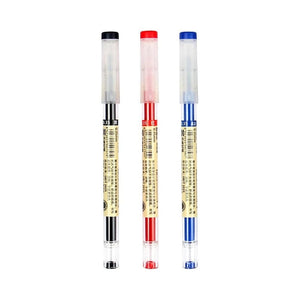 Planet Gates 3 mixed 12pcs/Lot Japan Fine Point Pen 0.35mm Black Blue Red Ink Gel Pen Ballpoint Pen School Office Student Writing Stationery Supply