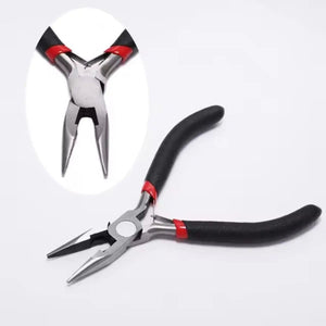 Planet Gates 3-Nipper pliers sm 12style Jewelry Pliers Tools & Equipment Kit Long Needle Round Nose Cutting Wire Pliers For DIY Jewelry Making Tool Accessories