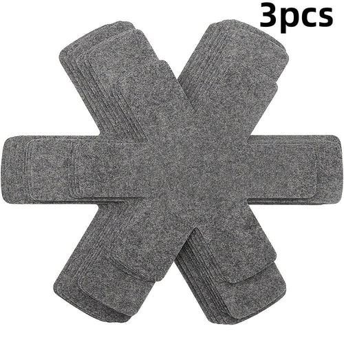 Planet Gates 3 Pcs (3 Different Size) 3/6pcs 25.91/35.05/38.1 Cm Pot And Pot Protectors, Pot Dividers, Stacked Pot Protectors, And Pot Dividers Are Used To Protect And Separate Pots And Pans