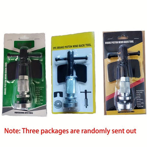 Planet Gates 3-piece Brake Cylinder Adjustment Set 3pcs Brake Caliper Piston Rewind Tool Brake Caliper Piston Rewind Tool Car Repair Brake Pad Replacement Tool For Most Vehicles