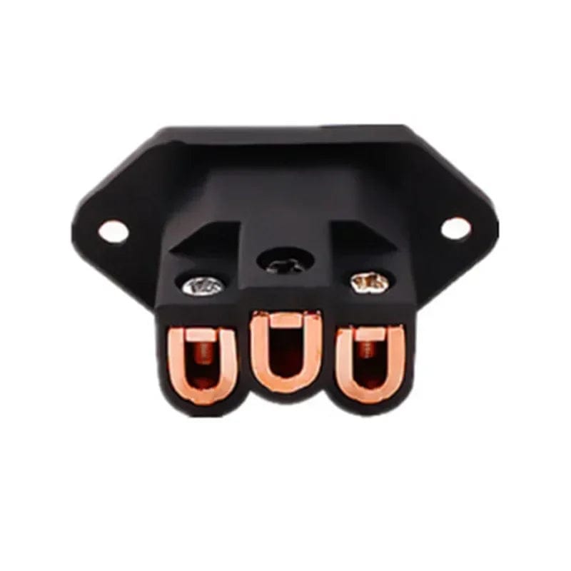 Planet Gates 3 kontaktu maiņstrāvas savienotājs Audio spraudnis IEC ieejas ligzda Patēriņa elektronika DIY HIFI pastiprinātāja elektriskās saskarnes paneļa stiprinājums