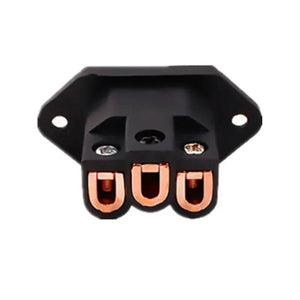 Planet Gates 3 Pin AC Power Plug Connector IEC Inlet Socket Consumer Electronics DIY HIFI Amplifier Electrical Audio Interface Panel Mount