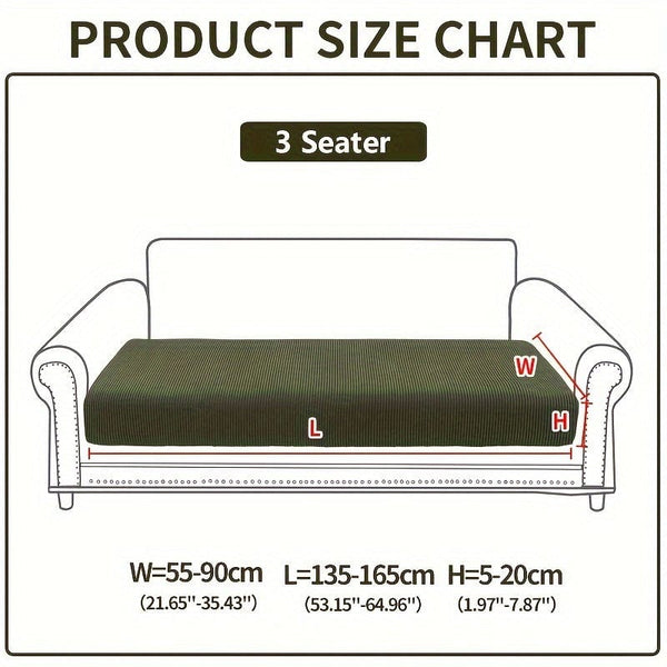 Planet Gates 3 Seater / Green 1pc Waterproof Elastic Four Seasons Universal Stretch Sofa Cover, Simple Modern Style Non-slip Sofa Slipcover, Living Room Sofa Protector Couch Cover Suitable For Office Home Decor