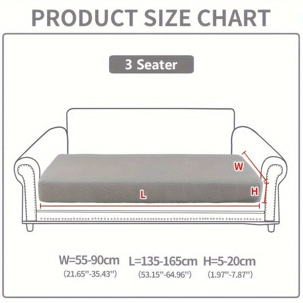 Planet Gates 3 Seater / Light Gray 1pc Waterproof Elastic Four Seasons Universal Stretch Sofa Cover, Simple Modern Style Non-slip Sofa Slipcover, Living Room Sofa Protector Couch Cover Suitable For Office Home Decor