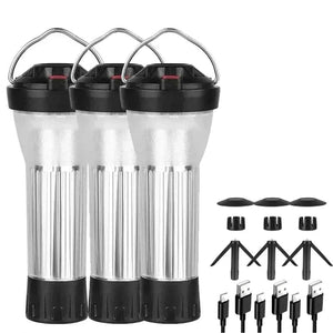 Planet Gates 3 set Silvery BATOT 5 Set 3000mAh Camping Lantern Goal Zero Flat Replacement Camping Lamp 5 Lighting Modes Led Flashlights Emergency Lamp