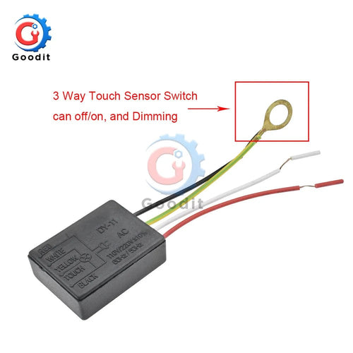 Planet Gates 3 way / Russian Federation AC 220V 1A Electrical Equipment Table light Parts On/off 1 Way Touch Control Sensor Desk light Parts Touch for Bulb Lamp Switch
