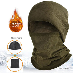 Planet Gates 3 Winter Polar Coral Fleece Balaclava Men Face Mask Neck Warmer Beanies Thermal Head Cover Tactical Military Sports Scarf Ski Caps