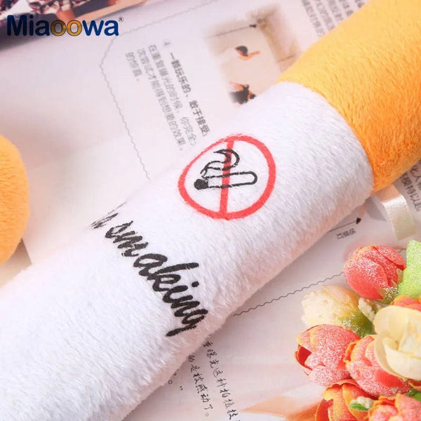 Planet Gates 30-110cm Funny Smoking Cylindrical Sleeping Cigarette Pillow Smulation Plush Toys Fashion Boyfriend Birthday Gift