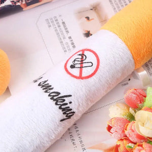 Planet Gates 30-110cm Funny Smoking Cylindrical Sleeping Cigarette Pillow Smulation Plush Toys Fashion Boyfriend Birthday Gift