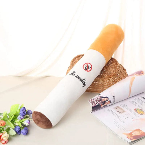 Planet Gates 30-110cm Funny Smoking Cylindrical Sleeping Cigarette Pillow Smulation Plush Toys Fashion Boyfriend Birthday Gift