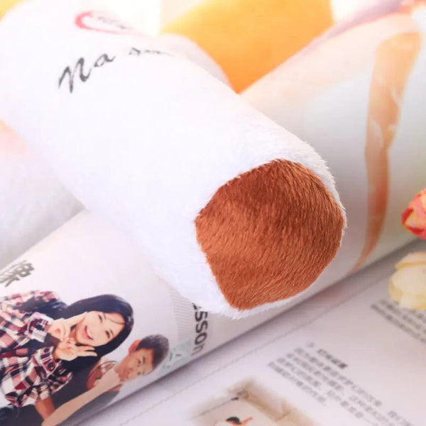 Planet Gates 30-110cm Funny Smoking Cylindrical Sleeping Cigarette Pillow Smulation Plush Toys Fashion Boyfriend Birthday Gift