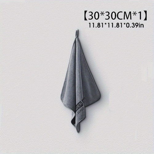 Planet Gates 30*30 Professional-Grade Car Wash Towel Microfiber Double-Sided Car Wash With Towel Towel Car Cloth Absorbing Water Without Hair Loss Thickened Towel