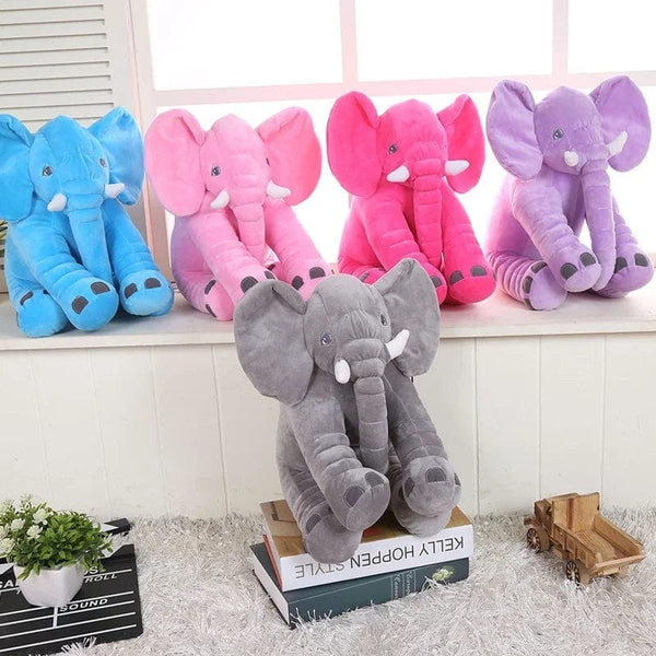 Planet Gates 30/40/60cm Fashion Animal Plush Elephant Doll Stuffed Elephant Plush Soft Pillow Kid Toy Children Room Bed Decoration Toy Gift