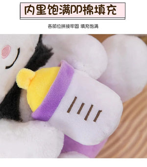 Planet Gates 30/45cm Creative New Milk Bottle Angel Kuromi Plush Toys Doll Home Decoration Pillow Large Pacha Dog Cartoon Doll for Kids