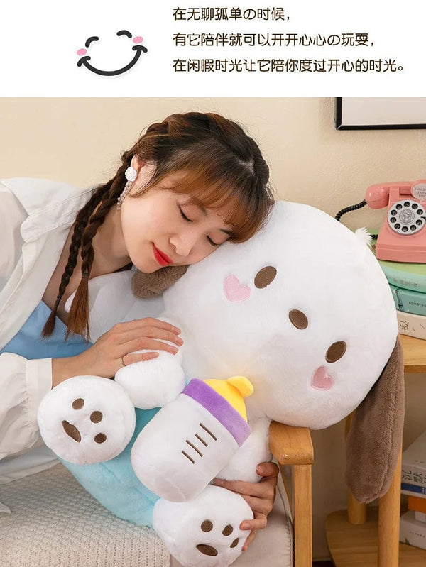 Planet Gates 30/45cm Creative New Milk Bottle Angel Kuromi Plush Toys Doll Home Decoration Pillow Large Pacha Dog Cartoon Doll for Kids