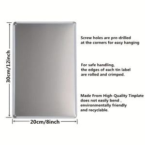 Planet Gates 30.48x20.32 cmes Be Safe and Enjoy Your Time at the Pool: 1pc Metal Tin Sign with Pool Rules and Lifeguard Warning