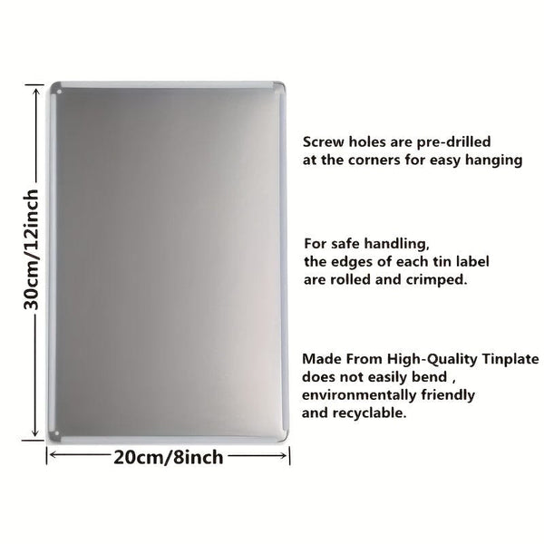 Planet Gates 30.48x20.32 cmes Be Safe and Enjoy Your Time at the Pool: 1pc Metal Tin Sign with Pool Rules and Lifeguard Warning