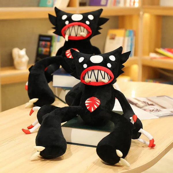 Planet Gates 30-50cm Soft Spider Monster Creative Black Poppy Plush Toy Stuffed Animal Doll for Pet Boyfriend Kid Son Birthday Funny Gift