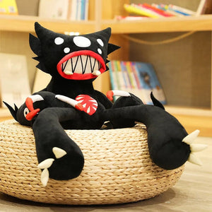 Planet Gates 30-50cm Soft Spider Monster Creative Black Poppy Plush Toy Stuffed Animal Doll for Pet Boyfriend Kid Son Birthday Funny Gift