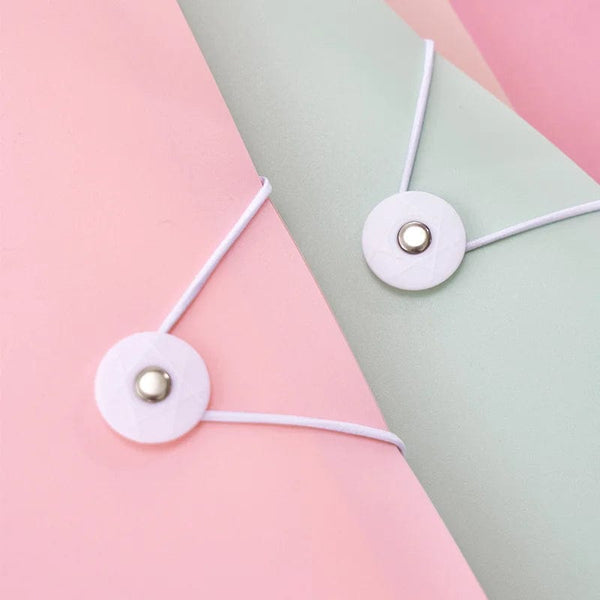 Planet Gates 30/60 Pages File Bag A4 Transparent Binder File Folder Storage Student Test Paper Classification Organization Office Supplies