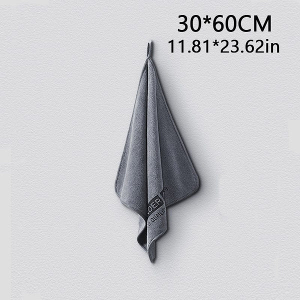 Planet Gates 30*60 Professional-Grade Car Wash Towel Microfiber Double-Sided Car Wash With Towel Towel Car Cloth Absorbing Water Without Hair Loss Thickened Towel