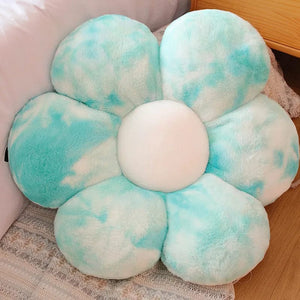 Planet Gates 30-65cm Kawaii Colorful Flower Plush Pillow Cushion Soft Sunflower Plant Mat Stuffed Sofa Bed Sleeping Back Cushion Decor Gifts