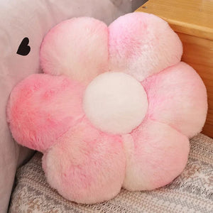Planet Gates 30-65cm Kawaii Colorful Flower Plush Pillow Cushion Soft Sunflower Plant Mat Stuffed Sofa Bed Sleeping Back Cushion Decor Gifts