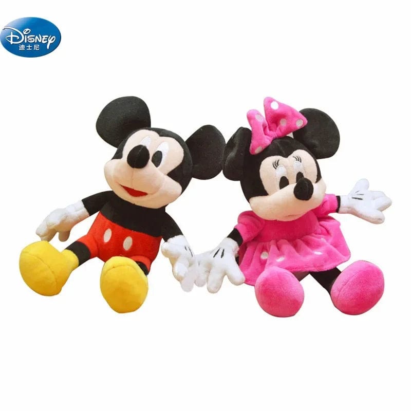 Planet Gates 30 CM Disney kids Mickey Minnie Mouse plush toys  baby boys and girls birthday gift plush bads  toy