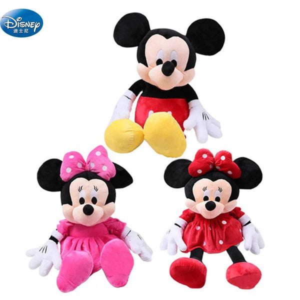 Planet Gates 30 CM Disney kids Mickey Minnie Mouse plush toys  baby boys and girls birthday gift plush bads  toy