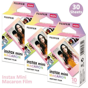 Planet Gates 30 Macaron / CHINA Fujifilm Instax Mini Instant Film Mini 12 11 9 8 Film 10-40 Sheets White Edge 3 Inch Film For Instant Camera Mini 90 Photo Pap