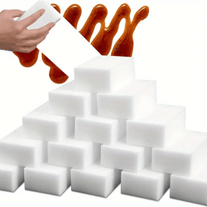 Planet Gates 30 Pack 10/30 Packs Magic Cleaning Sponges Eraser, Multi-Functional Premium Melamine Sponge Foam Cleaning Pads (9.98x5.99x1.98cm)