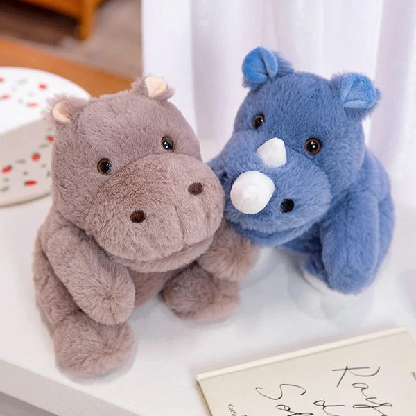 Planet Gates 30 Styles Stuffed Plush Animals Toys Hand Finger Story Puppet Cute Dolls Educational Babys Duck Lamb Cow Dog Horse Children Gift