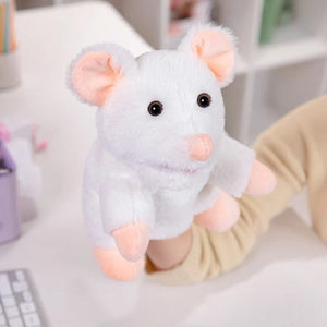 Planet Gates 30 Styles Stuffed Plush Animals Toys Hand Finger Story Puppet Cute Dolls Educational Babys Duck Lamb Cow Dog Horse Children Gift