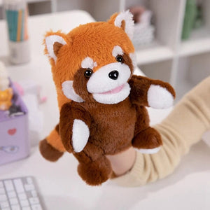 Planet Gates 30 Styles Stuffed Plush Animals Toys Hand Finger Story Puppet Cute Dolls Educational Babys Duck Lamb Cow Dog Horse Children Gift