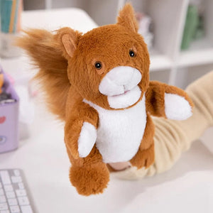 Planet Gates 30 Styles Stuffed Plush Animals Toys Hand Finger Story Puppet Cute Dolls Educational Babys Duck Lamb Cow Dog Horse Children Gift