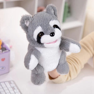 Planet Gates 30 Styles Stuffed Plush Animals Toys Hand Finger Story Puppet Cute Dolls Educational Babys Duck Lamb Cow Dog Horse Children Gift