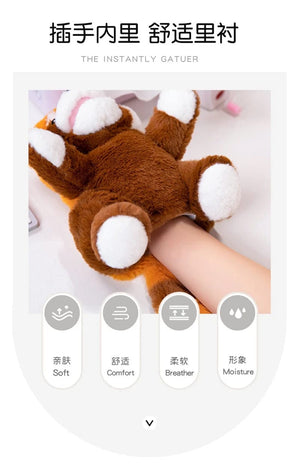 Planet Gates 30 Styles Stuffed Plush Animals Toys Hand Finger Story Puppet Cute Dolls Educational Babys Duck Lamb Cow Dog Horse Children Gift