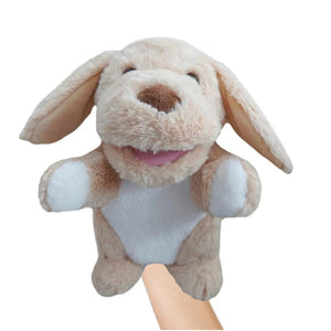 Planet Gates 30 Styles Stuffed Plush Animals Toys Hand Finger Story Puppet Cute Dolls Educational Babys Duck Lamb Cow Dog Horse Children Gift