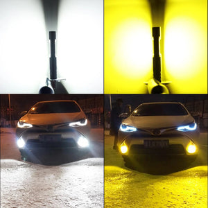 Planet Gates 30000LM H1 LED Headlight 100W Mini Canbus H3 Led for Car Headlamp Fanless Light Auto Diode Fog Lamps 6000K White 3000K Yellow