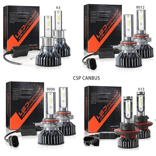 Planet Gates 3000K / 18000LM CSP CANBUS / H1 | CHINA Heyword 26000lm 160W 1860 CSP chip 3000k/4300k/6000k/8000k Car LED Headlight   h4 h7 h1 LED headlights 9005 H7  h11 led light