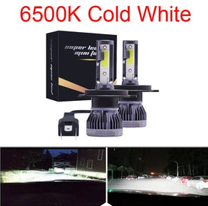 Planet Gates 3000K Golden / H3 2Pcs LED H4 Car Headlight Bulbs H1 H7 H8 H9 H11 Headlamps Kit 9005 HB3 9006 HB4 Auto Driving Running Led Lamp 6000K 12000K