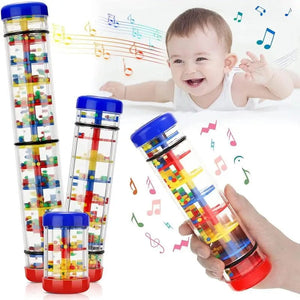 Planet Gates 300106 Rainmaker Baby Toys Rain Stick for Babies  6  12 Months Rattle Shaker Development Sensory Auditory Baby Musical Instrument Toy