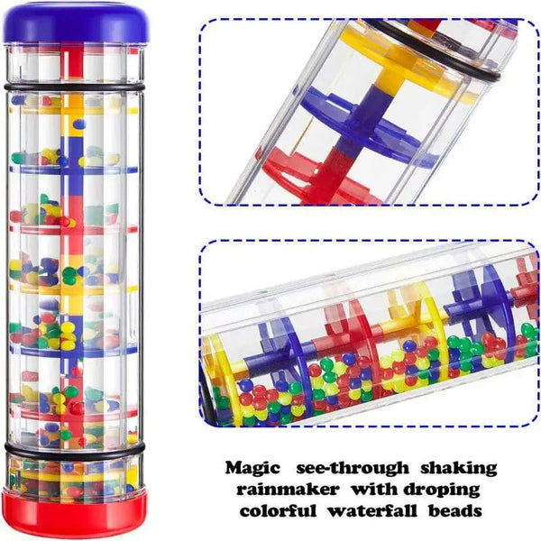 Planet Gates 300106 Rainmaker Baby Toys Rain Stick for Babies  6  12 Months Rattle Shaker Development Sensory Auditory Baby Musical Instrument Toy