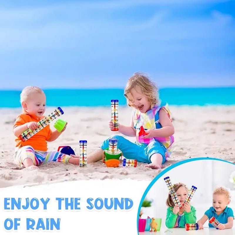 Planet Gates 300106 Rainmaker Baby Toys Rain Stick for Babies  6  12 Months Rattle Shaker Development Sensory Auditory Baby Musical Instrument Toy
