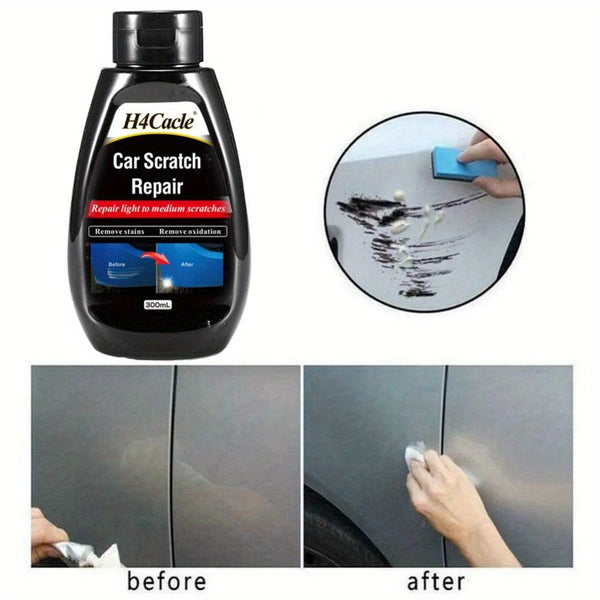 Planet Gates 300ML H4Cale Car Scratch Remover Paint Care Tools Auto Swirl Remover Scratches Repair Polishing Auto Body Grinding Compound Anti Scratch Wax