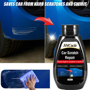 Planet Gates 300ML H4Cale Car Scratch Remover Paint Care Tools Auto Swirl Remover Scratches Repair Polishing Auto Body Grinding Compound Anti Scratch Wax