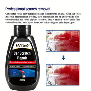 Planet Gates 300ML H4Cale Car Scratch Remover Paint Care Tools Auto Swirl Remover Scratches Repair Polishing Auto Body Grinding Compound Anti Scratch Wax