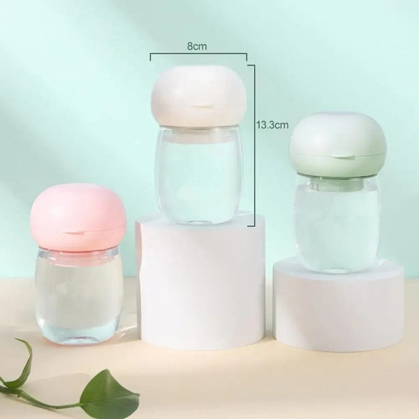 Planet Gates 300ml Portable Pet Water Bottle Outdoor Travel Drinking Cup Feeding Bowl With Lanyard For Small Medium Cats Dogs Pet Supplies